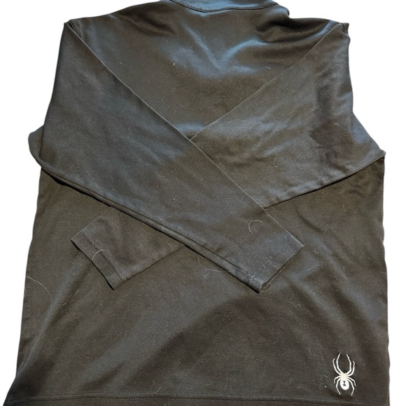 Spyder Black Quarter-Zip Pullover - Picture 2 of 4